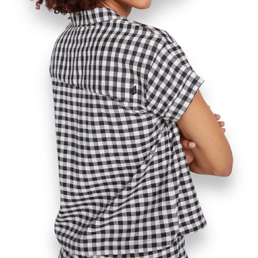 Volcom Coco Ho Button-Up Check Shirt - Picture 1 of 10